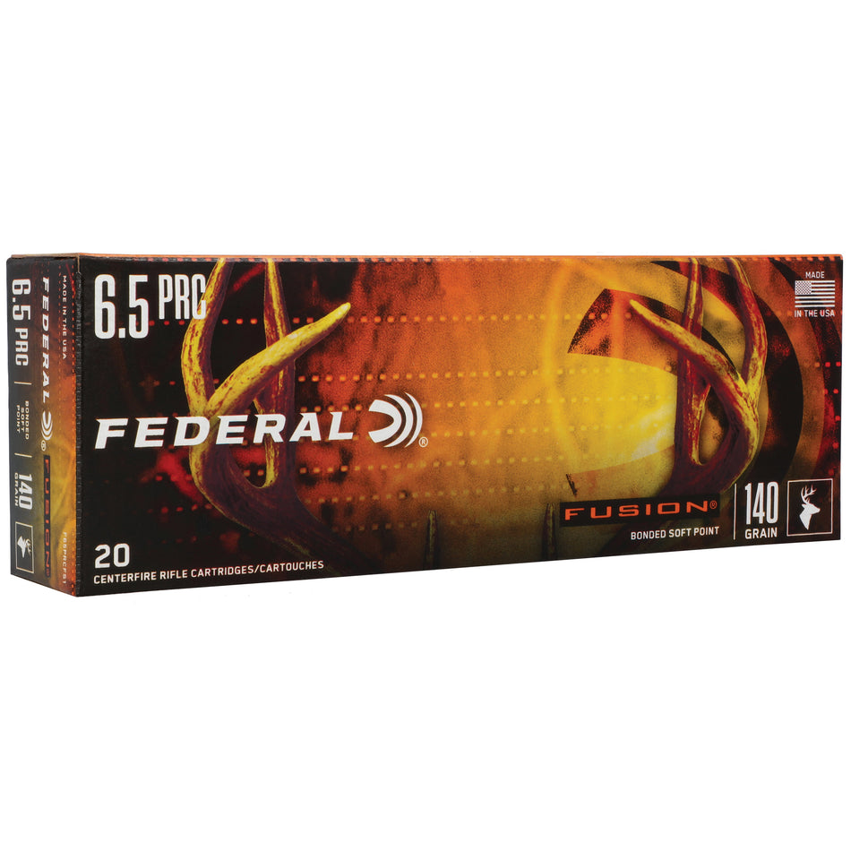 Federal Fusion Soft Point 140 Grain 6.5 PRC