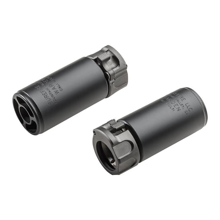 SureFire Warden Fast-Attach Muzzle Blast Regulator Stainless Steel Black