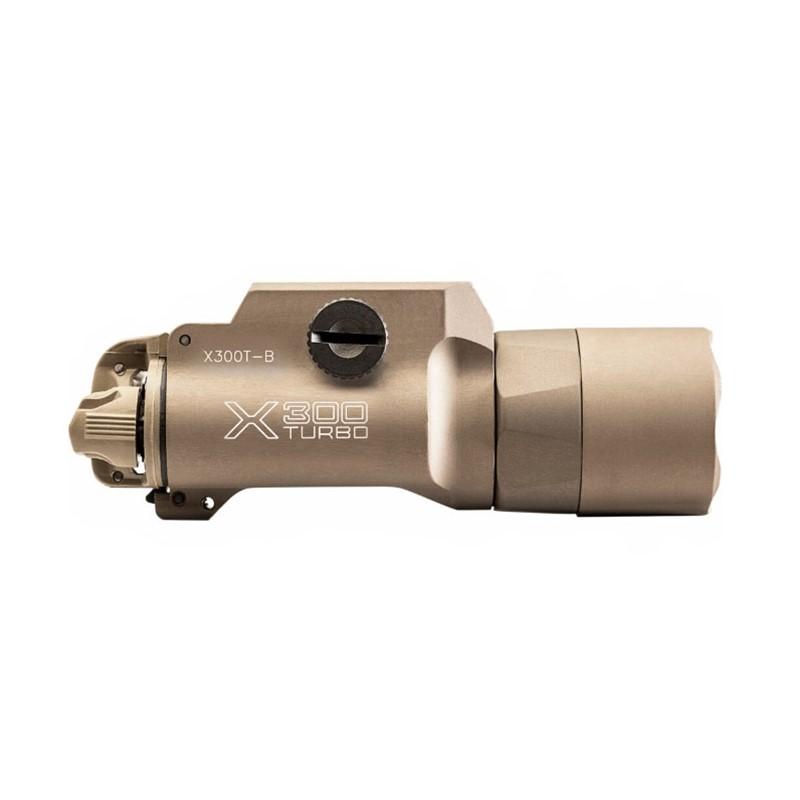SureFire X300T-B Turbo Series WeaponLight Tan 650 Lumens Picatinny Mount