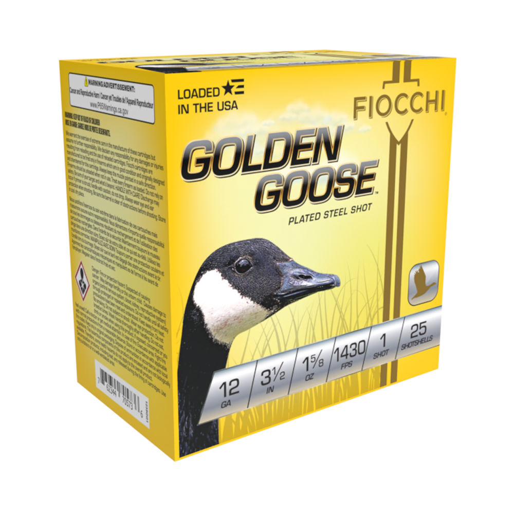 Fiocchi Golden Goose Shotgun Ammo 12 Gauge 3.5 in 1-5/8 oz #1