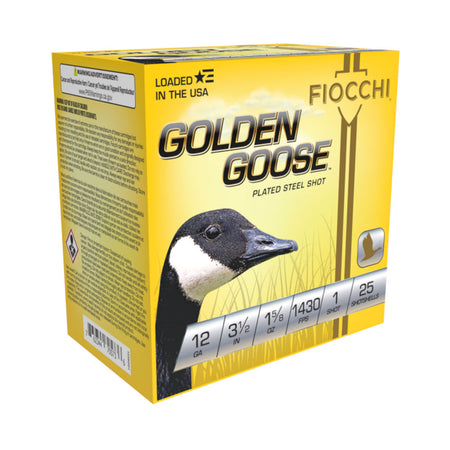 Fiocchi Golden Goose Shotgun Ammo 12 Gauge 3.5 in 1-5/8 oz #1