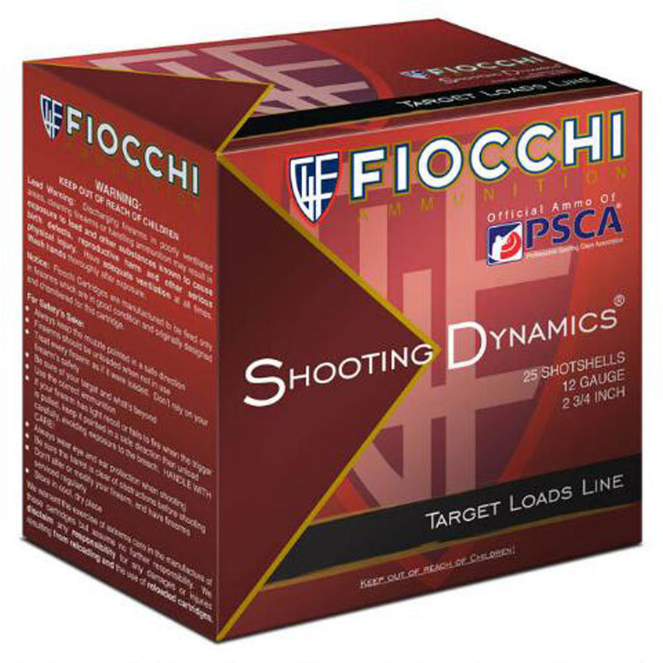 Fiocchi 12 Gauge 12SD18X8 2.75" 1-1/8oz 8 Shot