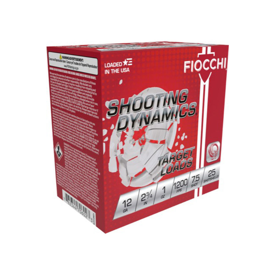 Fiocchi Shooting Dynamics Shotgun Ammo 12 Gauge 2.75 in 1 oz #9