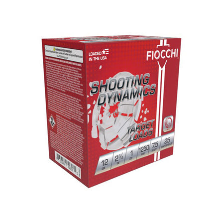 Fiocchi 12SD1X75 Shooting Dynamics                                                                                                                                                                                                          12 Gauge 2-3/4