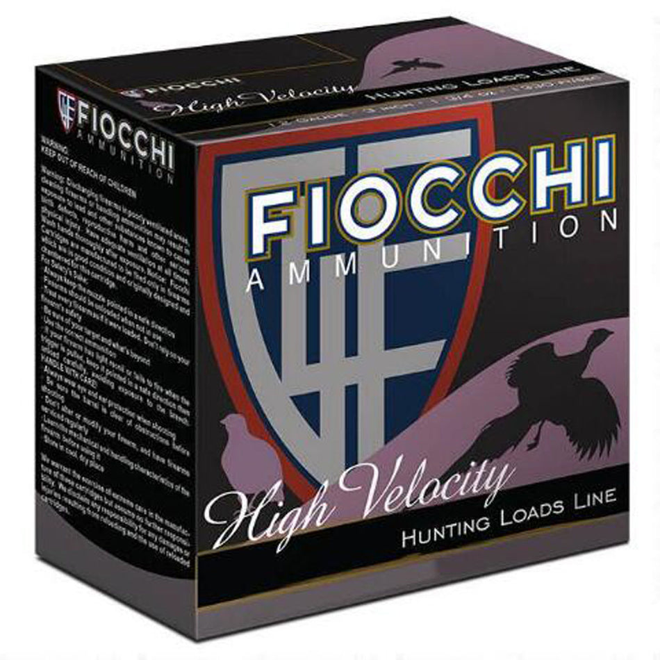 Fiocchi Field Dynamics High Velocity Upland Game Load Shotgun Ammo 28 Gauge 3 in 1 oz #7.5
