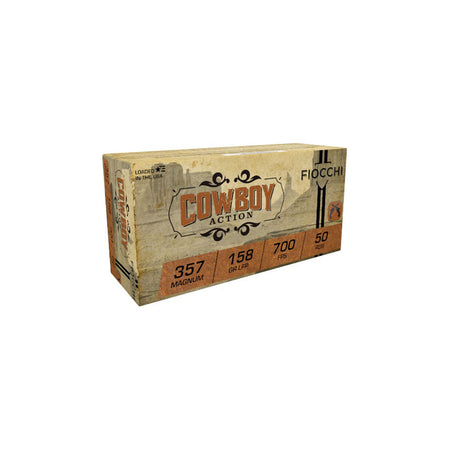 Fiocchi Cowboy Action .357 Magnum 158 Gr Solid