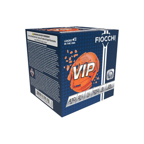 Fiocchi Exacta Target VIP Shotgun Ammo .410 Bore 2.5 in 1/2 oz #9