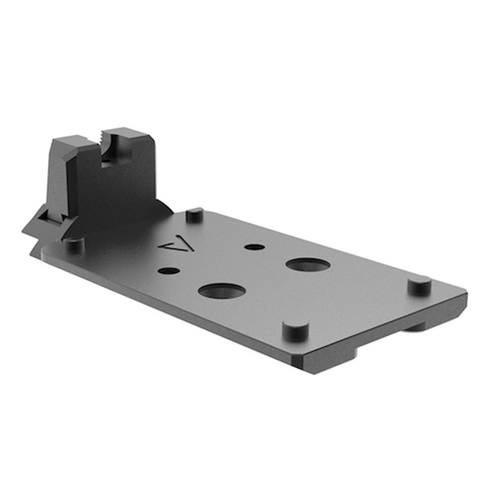 Springfield Armory 1911 DS Agency Optic System Mount Plate for Holosun 509 Black