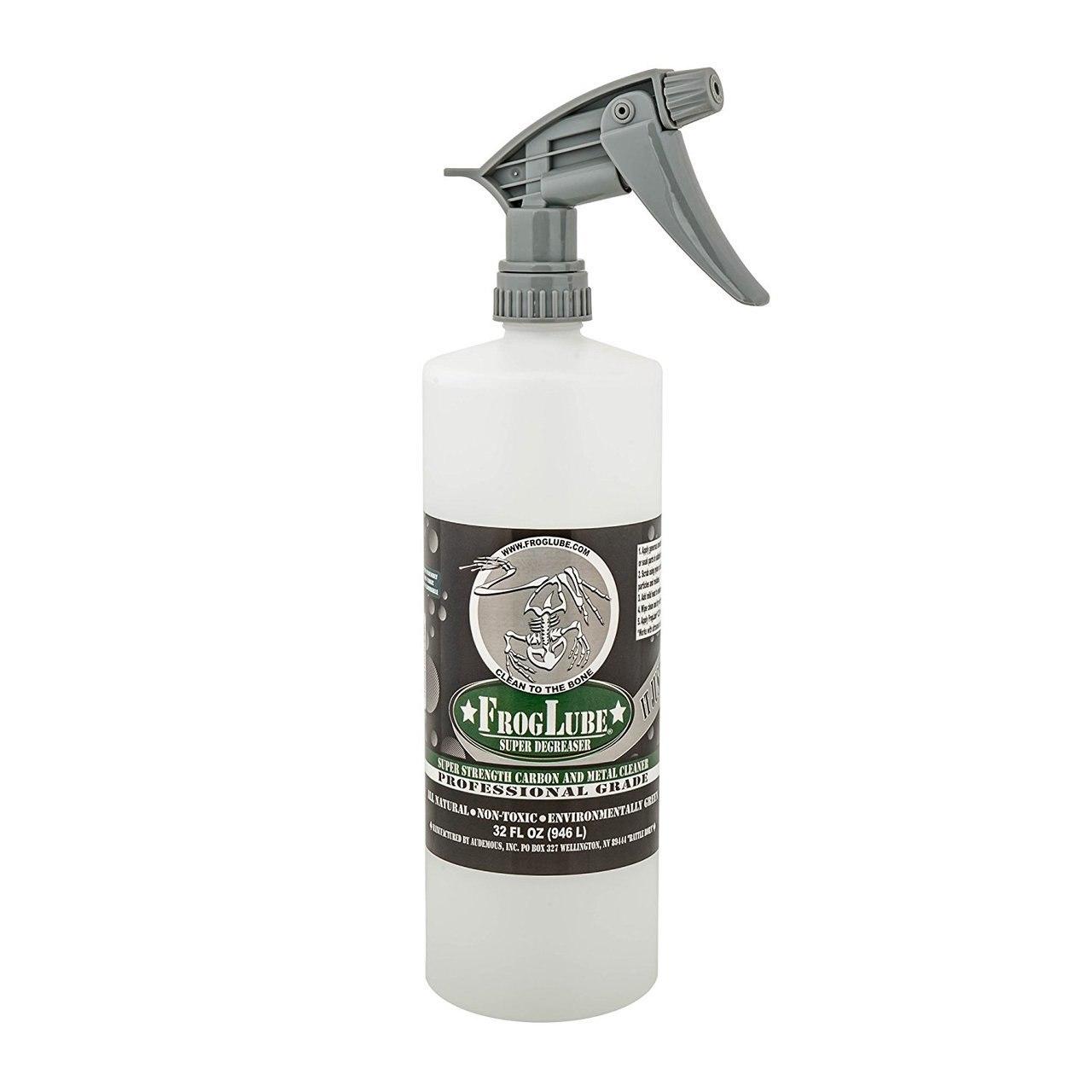 Froglube Super Degreaser Concentrate Spray 32 oz - Food Grade Ingredients