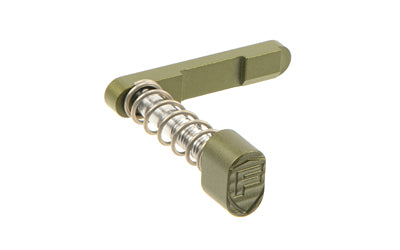 Fortis Manufacturing AR-15 Billet Magazine Catch Button, Nitride ODG, Stainless Rod