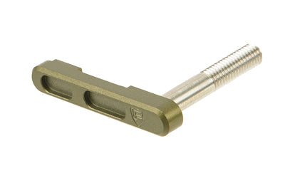 Fortis Mfg. Billet Magazine Catch Olive Drab Green Nitride AR-15 AR15-MC-6061-ODG