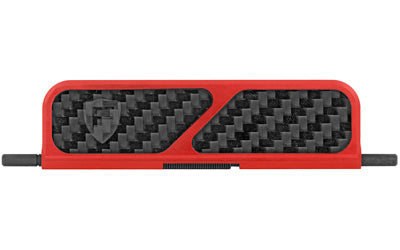 Fortis Billet AR-15 Dust Cover with Spring and C-Clip, Red Anodized