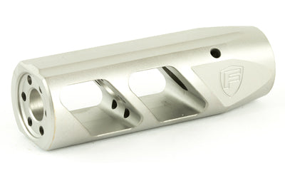 Fortis RED 7.62MM Stainless Muzzle Brake, SS Construction, 5/8x24 Threaded, F-RED-762-SS