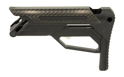Fortis LAS-15 AR-15 Lever Action Aluminum Buttstock with Carbon Fiber Cheek Piece, Mil-Spec, Black