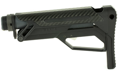 Fortis LAS-BNDL-15 AR-15 LA Collapsible Buttstock Bundle with Buffer Tube and QD End Plate, Mil-Spec, Black