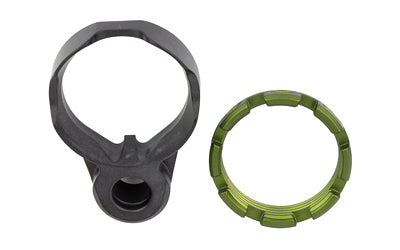 Fortis Manufacturing AR-15 K1 Enhanced End Plate Castle Nut Combo, Anodized ODG Finish