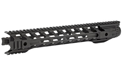 Fortis NTR-14-MLOK 14.4-Inch Night Rail Free Float M-LOK Handguard, AR-15, Aluminum, Black