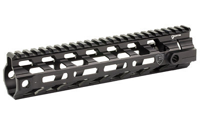 Fortis REV-II-9-ML-BLK 9.6-Inch REV II M-LOK Free Float Handguard, AR-15, Picatinny Top Rail, Black