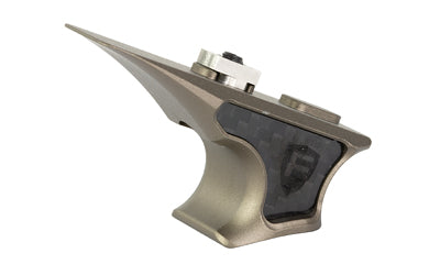 Fortis Shift Lightweight M-LOK Handstop with Carbon Fiber, Flat Dark Earth Finish