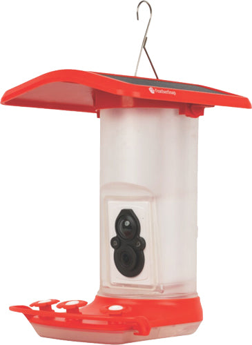 FeatherSnap Hummingbird Feeder Solar Wi-Fi Camera Included