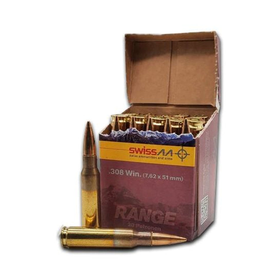 Saltech Swiss Range .308 WIN 147 Grain Full Metal Jacket