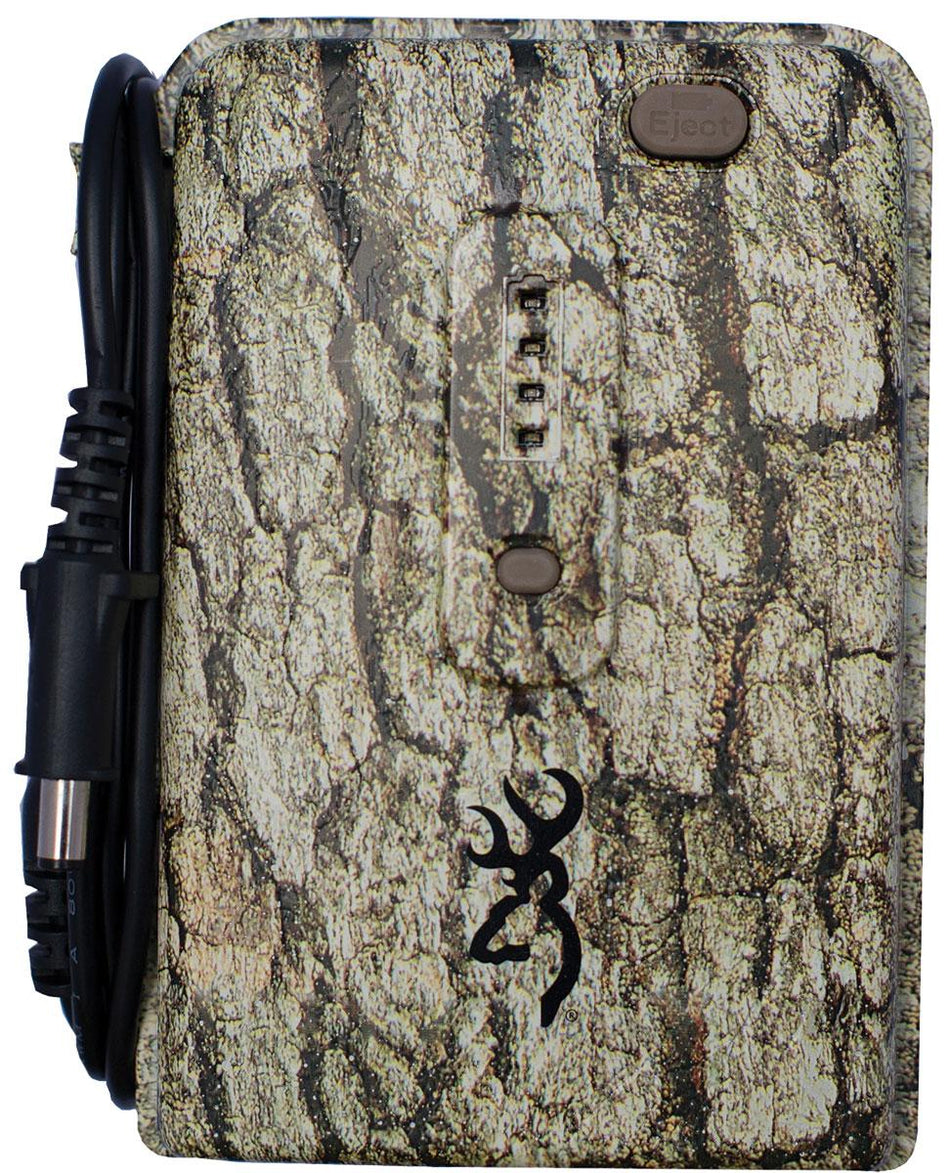 Browning Trail Camera Battery Pack with Locking Power Adapter