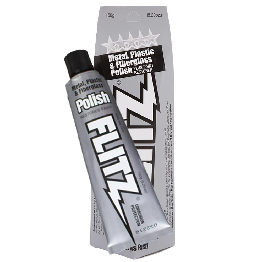 Flitz Non-Abrasive Metal Polish Paste 150 Gram Multi-Surface Protectant