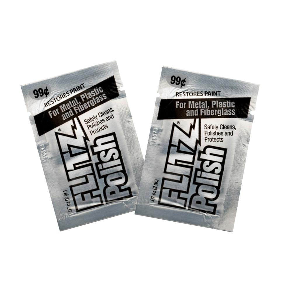 Flitz Metal Polish Paste 100-Pack of .99 Cent 2gr Sample Jars