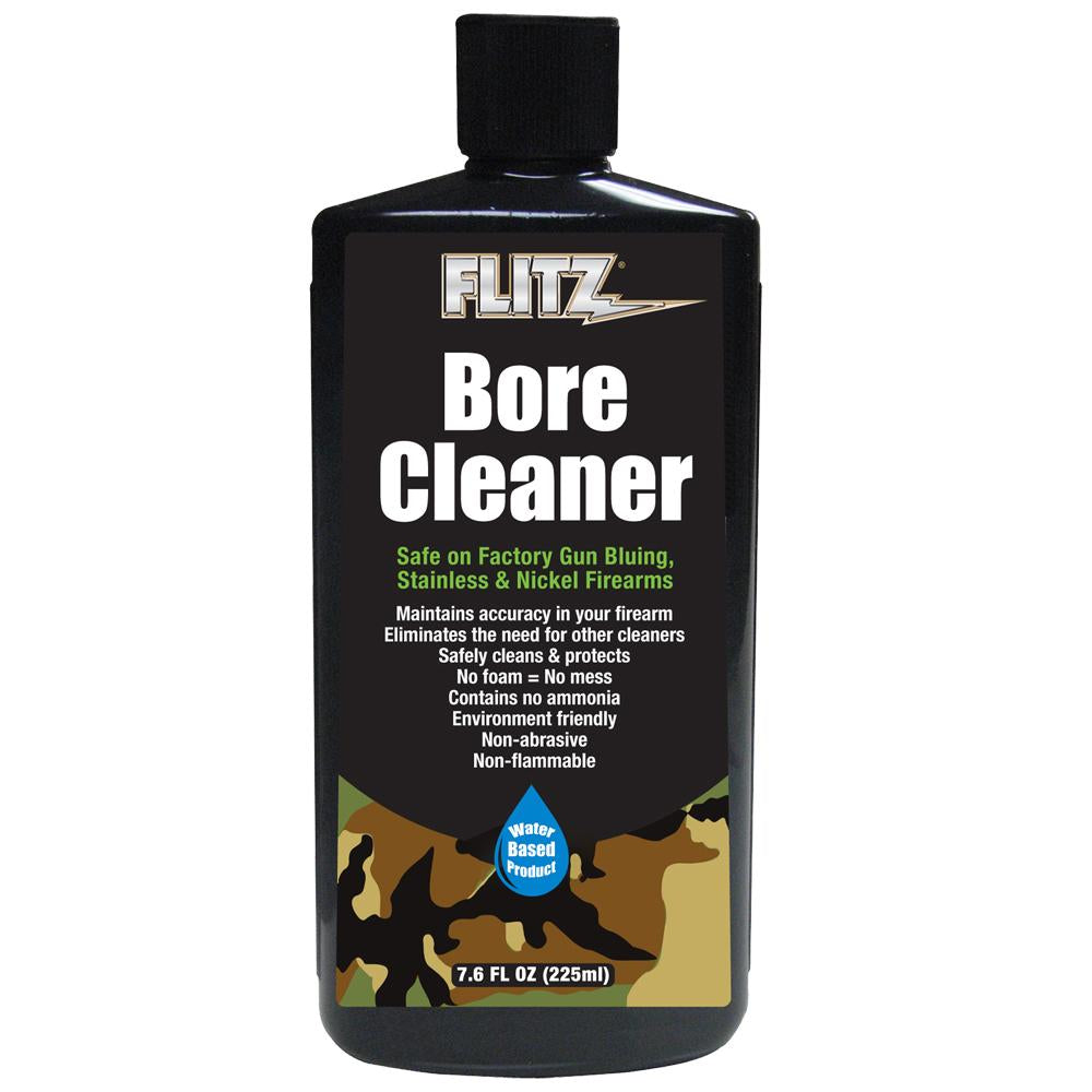 Flitz Bore Cleaner for Firearms 7.6oz Bottle - No Ammonia