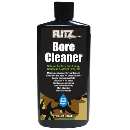 Flitz Bore Cleaner for Firearms 7.6oz Bottle - No Ammonia