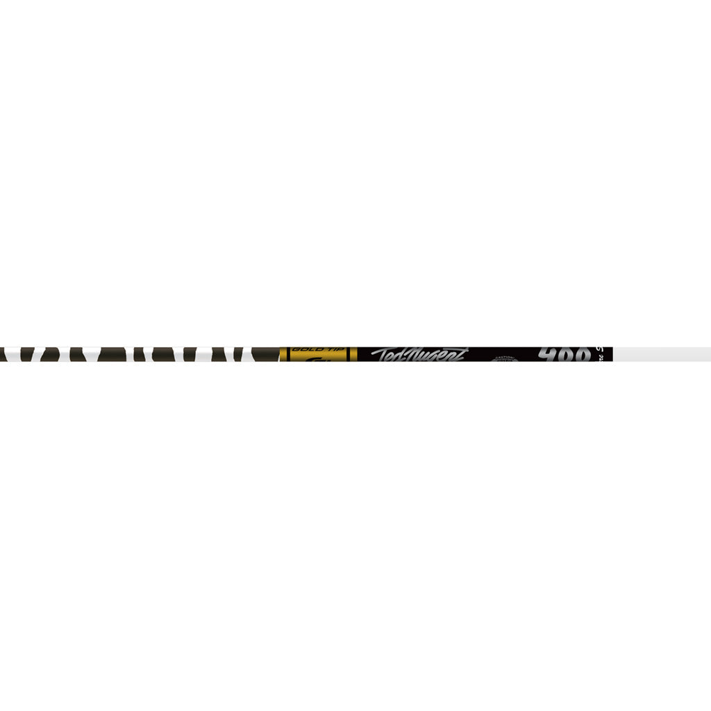 Gold Tip Ted Nugent Shafts 500 Spine White - 12 Arrows