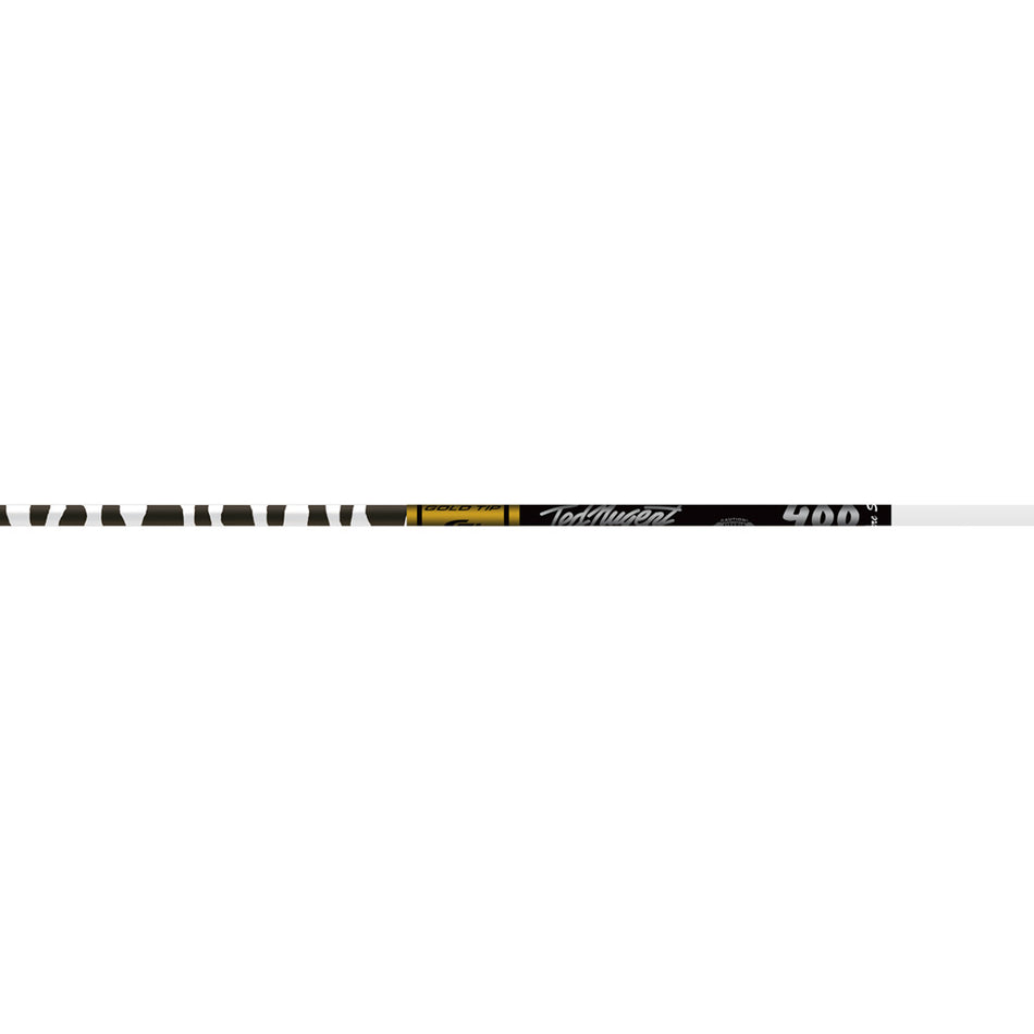 Gold Tip Ted Nugent Shafts 500 Spine White - 12 Arrows
