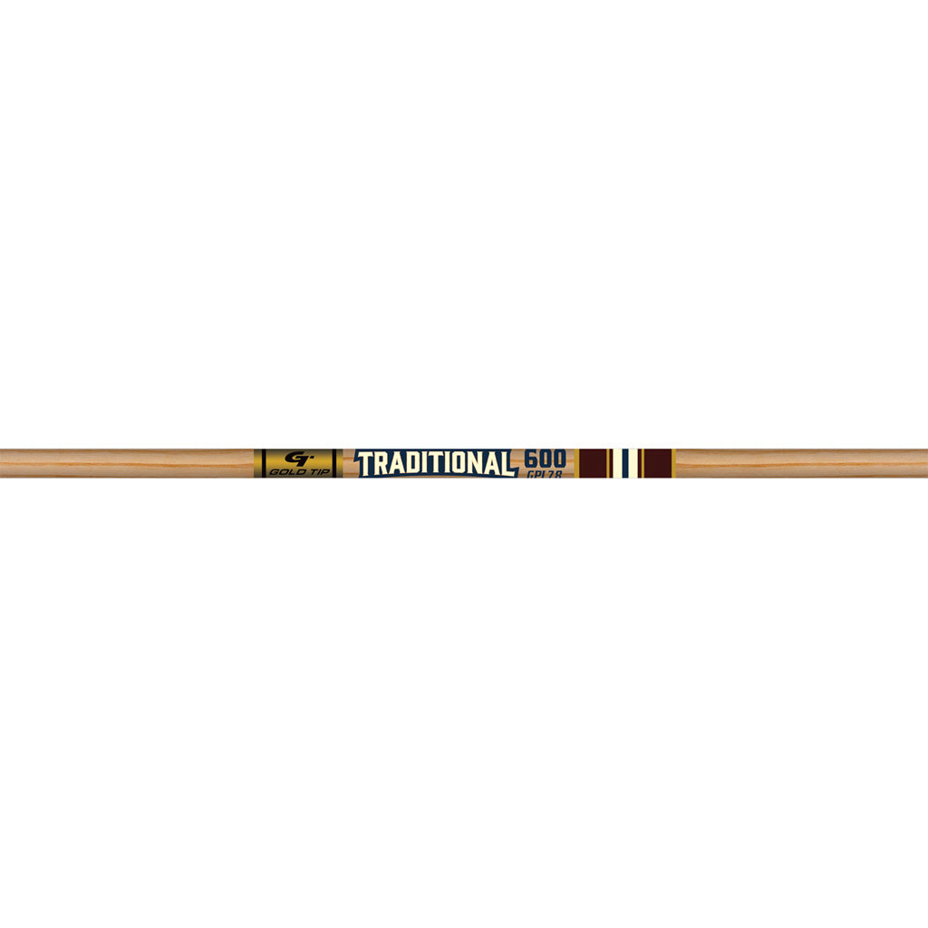 Gold Tip Traditional Classic 500 Spine Carbon Shafts 12-Count