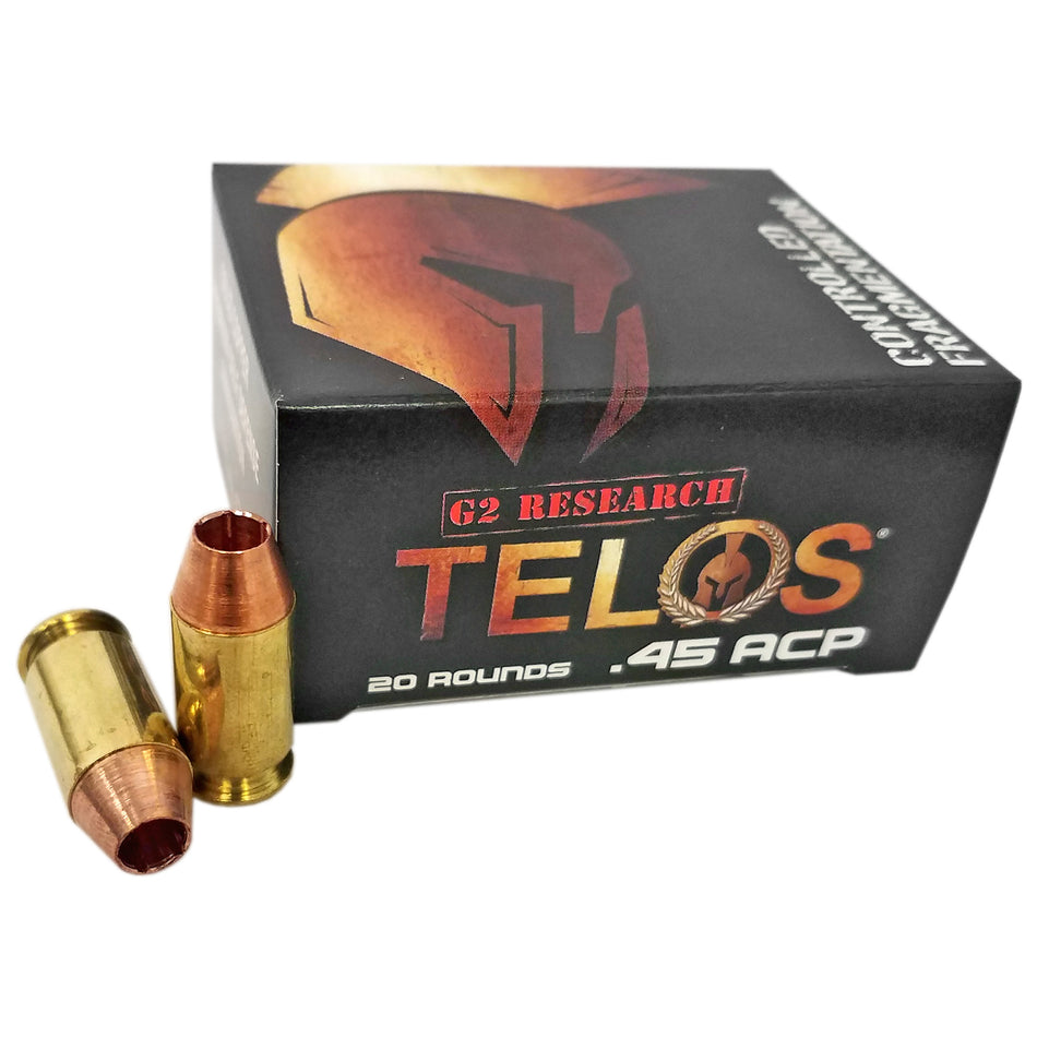 G2 Research Telos Copper 160 Grain .45 ACP/Auto