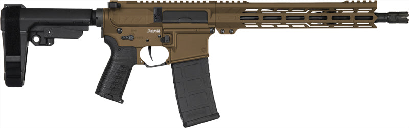 CMMG PISTOL BANSHEE MK4 5.56MM 12.5" 30RD W/RIP BRACE BRONZE