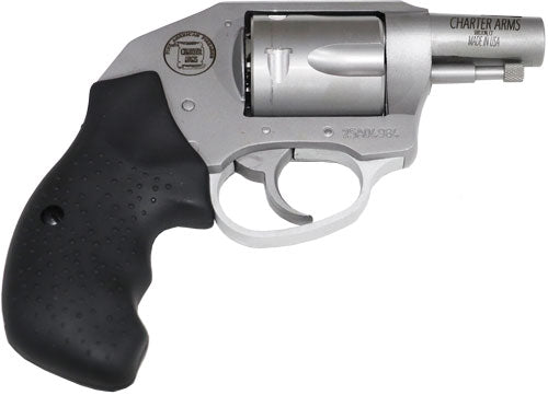 CHARTER ARMS BOOMER 2" 44 SPEC 5-SHOT RUBBER GRIPS STAINLESS