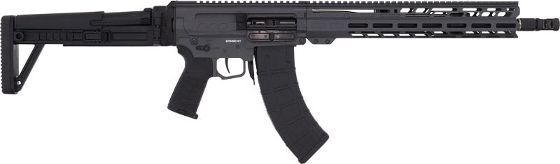 CMMG RIFLE DISSENT MK47 7.62x 39 14.3" 30RD FOLDING STK GREY