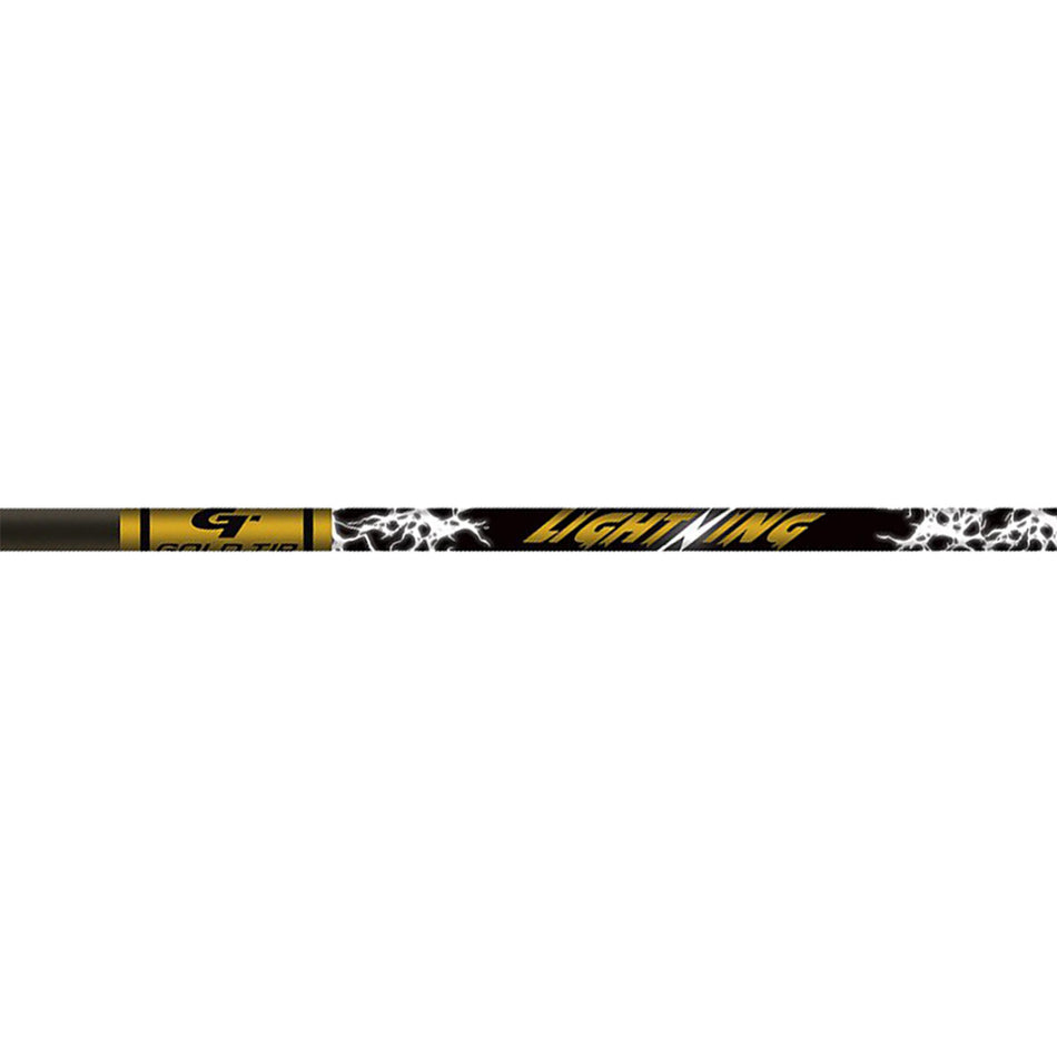Gold Tip Lightning 28 in. Carbon Arrow Shafts - 12 Pack