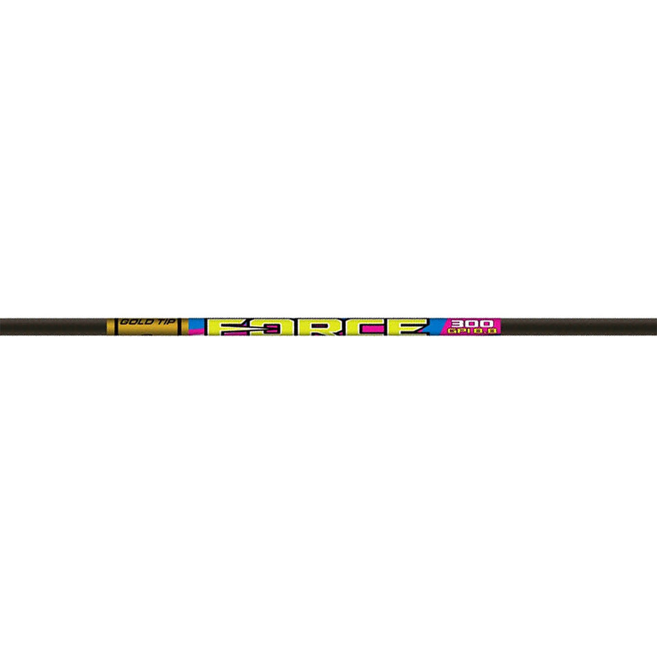Gold Tip Force High FOC Pure Carbon Shafts 400 Spine Dozen