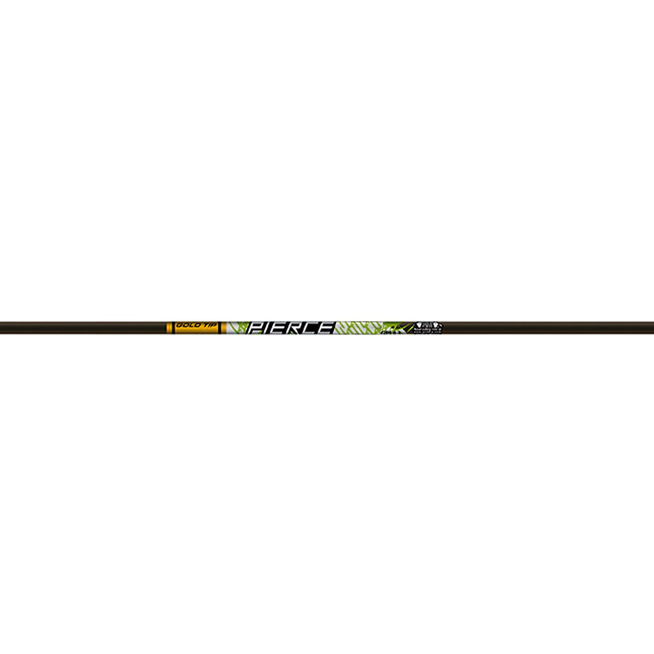 Gold Tip Kinetic Pierce 500 Spine Micro Diameter Carbon Shafts - Dozen