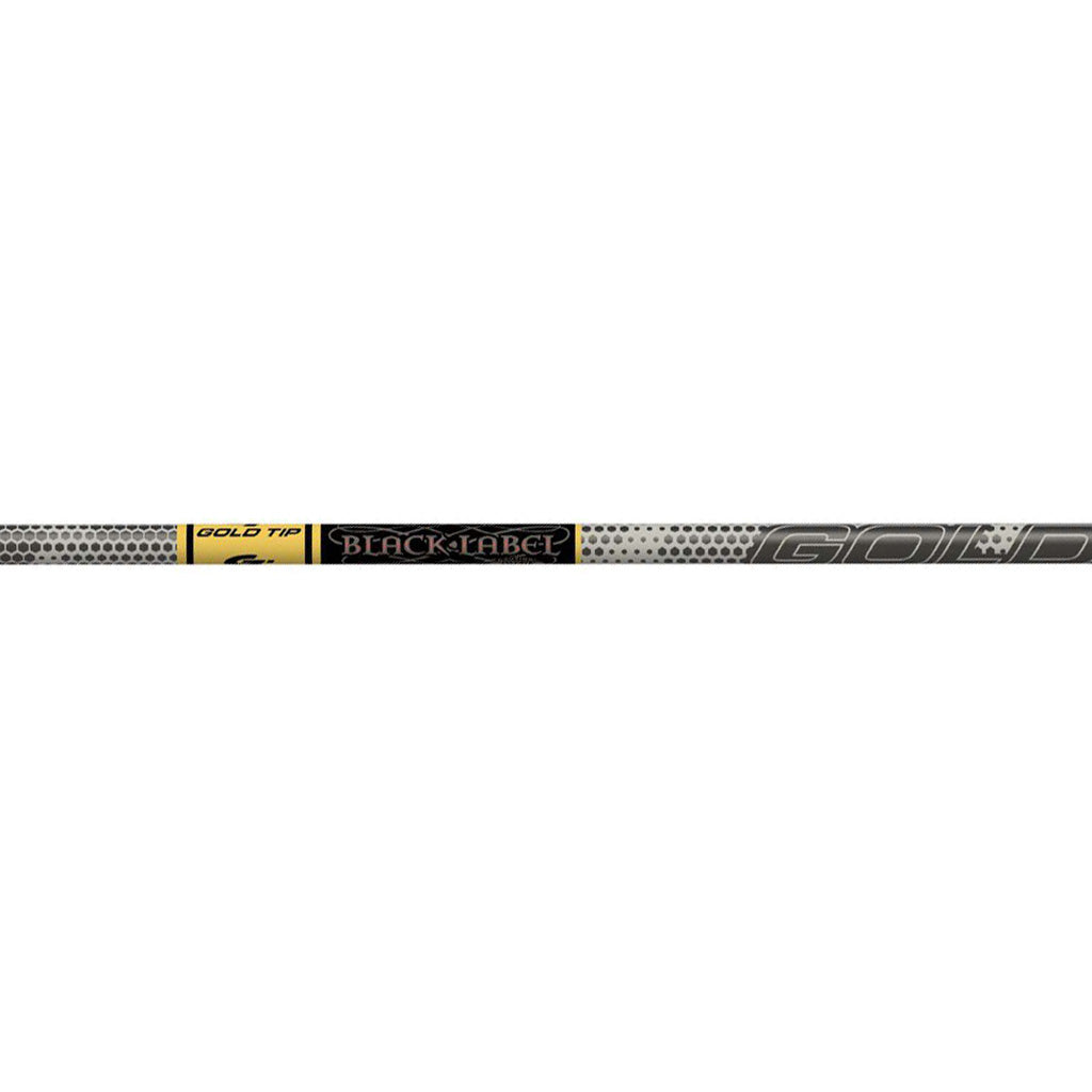 Gold Tip Black Label 400 Pure Carbon Shafts - 12 Pack