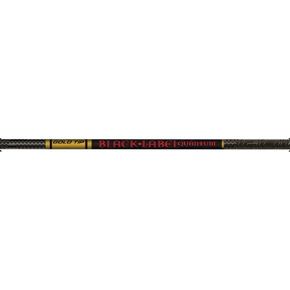 Gold Tip Black Label Quantum Arrow Shafts with Inserts 400 1 doz.
