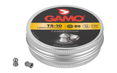 Gamo TS-10 .177 Domed Lead Airgun Pellets for Target Shooting, 200-Count Pack
