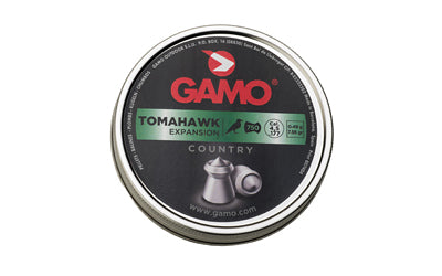 Gamo Tomahawk .22 Hollow Point Lead Airgun Pellets, Pointed Tip, 400-Count Tin, 15.43 Grain