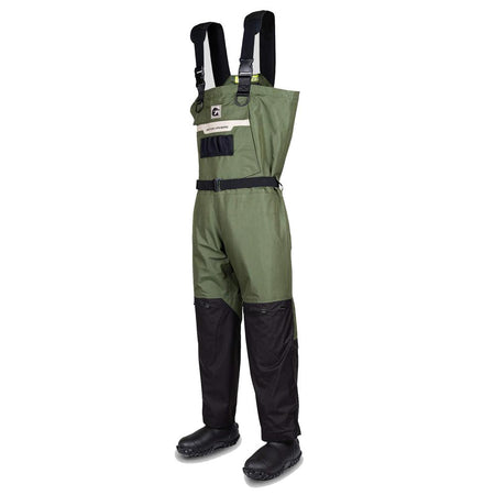 Gator Waders Shield Pro Series Men's Insulated Breathable Waders Olive Regular Size 8