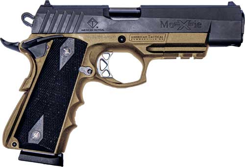 ATI HGA FXH-45 HYBRID 45ACP 5" FS 8RD BLK/FDE MOXIE