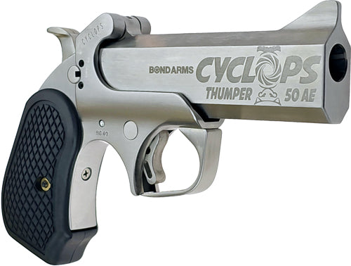 BOND ARMS CYCLOPS 50AE SS 4.25" B6 EXTENDED GRIP