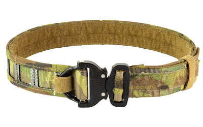 GBRS Group Assaulter Belt System, Multicam, Medium, Tegris Construction, 20 MOLLE Sections, D-Ring Cobra Buckle