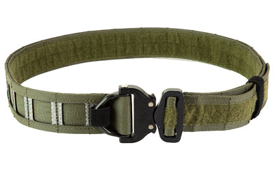 GBRS Group Assaulter Belt System, Ranger Green, Large, Tegris Construction, 20 MOLLE Sections, D-Ring Cobra Buckle