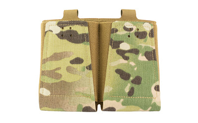 GBRS Group Double Rifle Magazine Carrier Pouch, MultiCam, 2-Magazine Capacity, MOLLE/Belt Mount